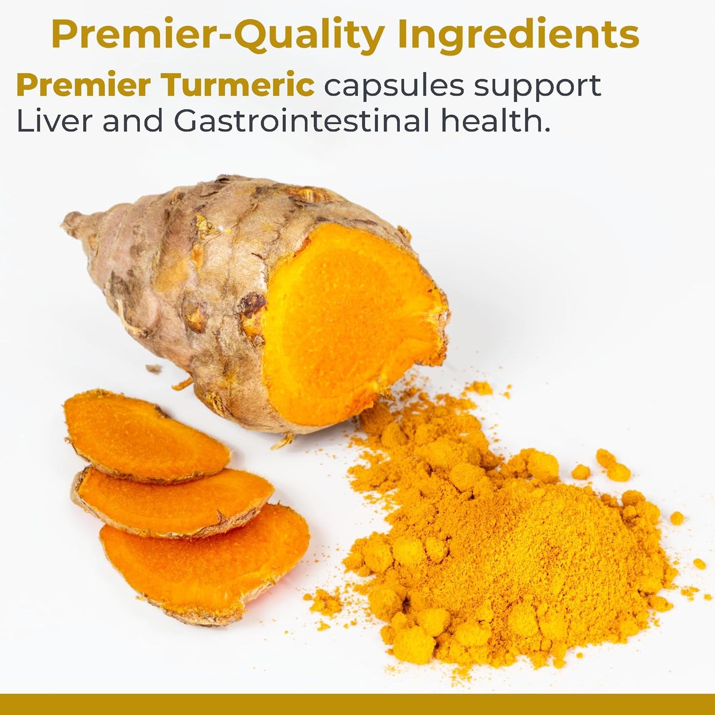 Premier Research Labs Turmeric Capsules - Vegan Liver Support Supplement