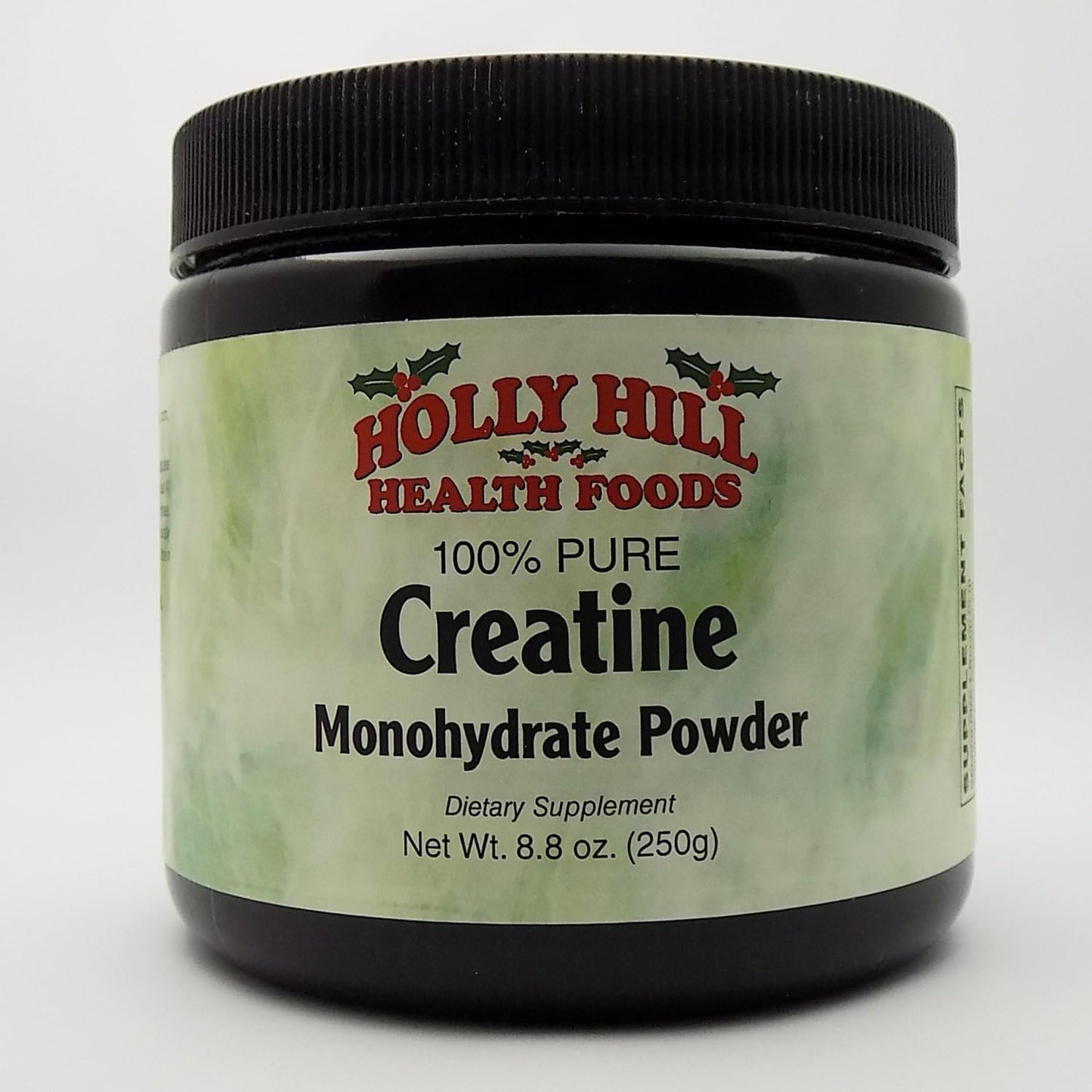 Premium 100% Pure Creatine Monohydrate Powder - 8.8 Ounces by Holly Hill Health Foods