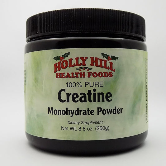 Premium 100% Pure Creatine Monohydrate Powder - 8.8 Ounces by Holly Hill Health Foods
