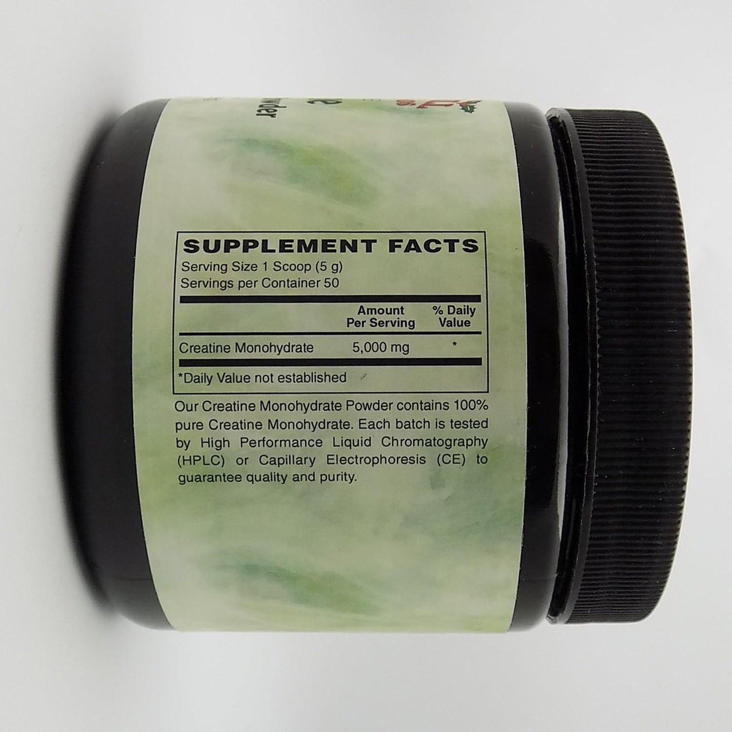 Premium 100% Pure Creatine Monohydrate Powder - 8.8 Ounces by Holly Hill Health Foods