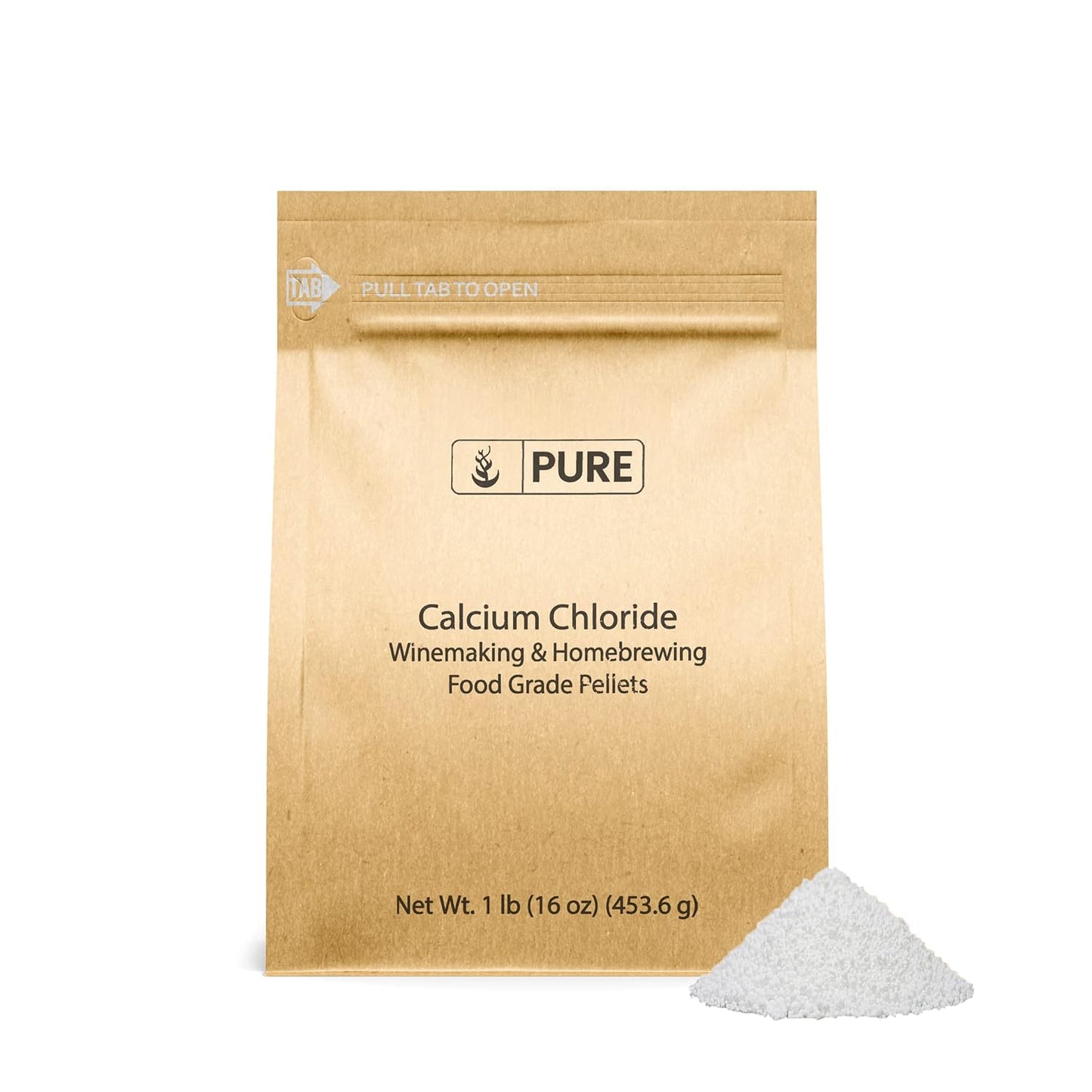 Premium 1lb Bundle of Calcium Chloride, Citrate, and Lactate - Pure Original Ingredients for Ultimate Calcium Supplementation