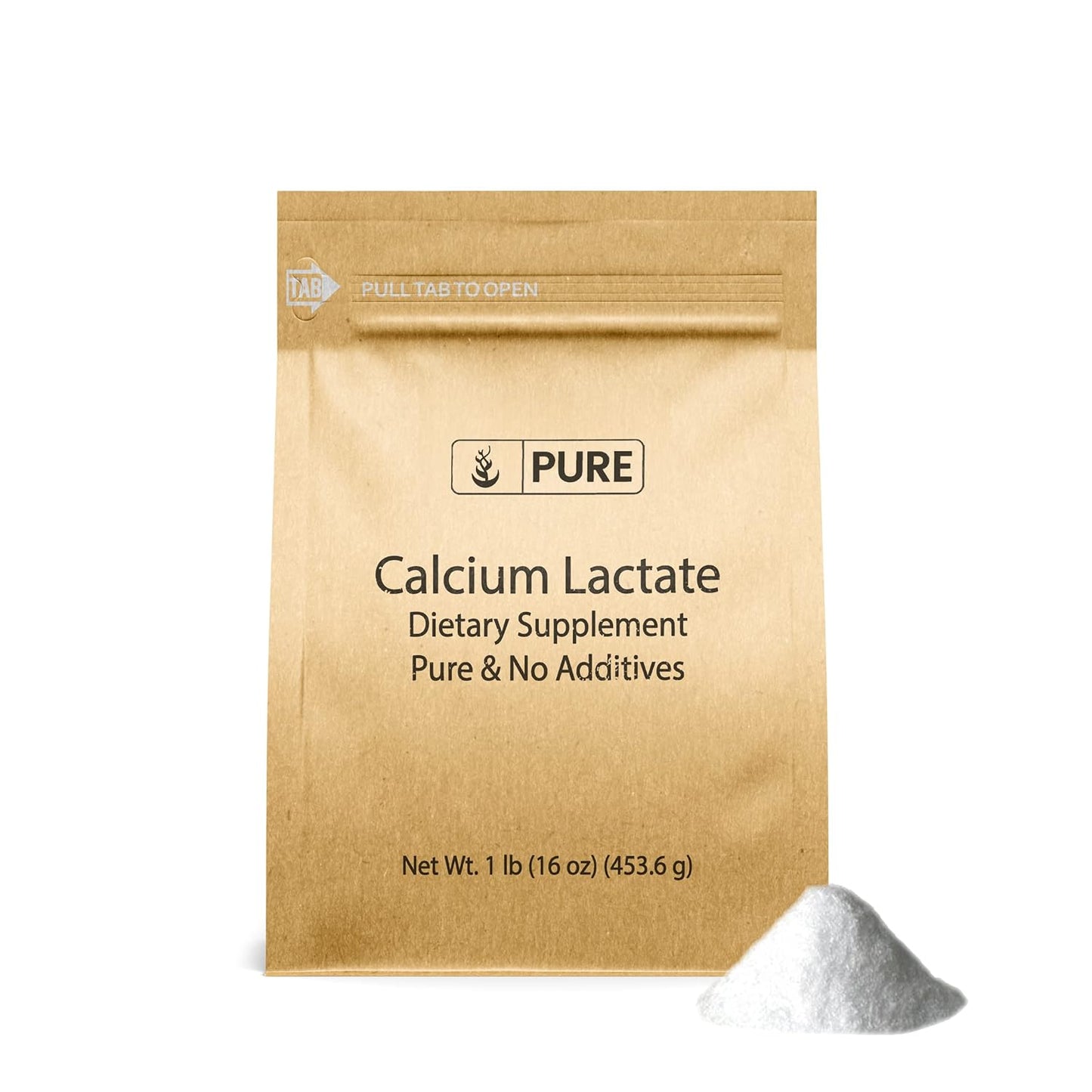 Premium 1lb Bundle of Calcium Chloride, Citrate, and Lactate - Pure Original Ingredients for Ultimate Calcium Supplementation