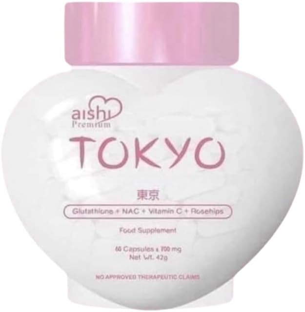 Premium Aishi Tokyo Glutathione Capsules - 60 Count