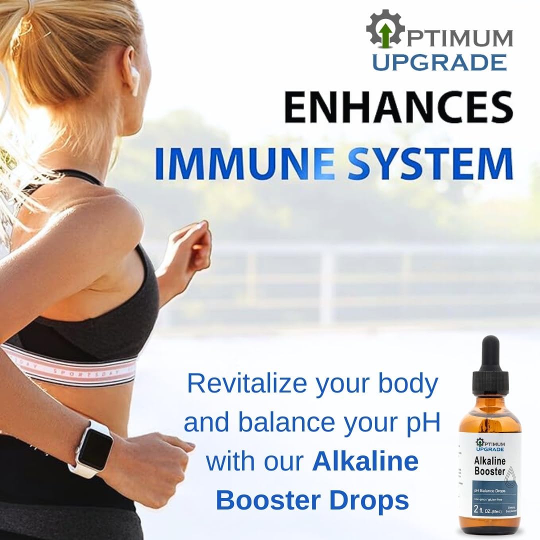Premium Alkaline Water pH Booster Drops with Trace Minerals - Hydration Supplement for Alkaline Water & pH Balance - Non-GMO & Gluten Free - Ideal for Water Treatment