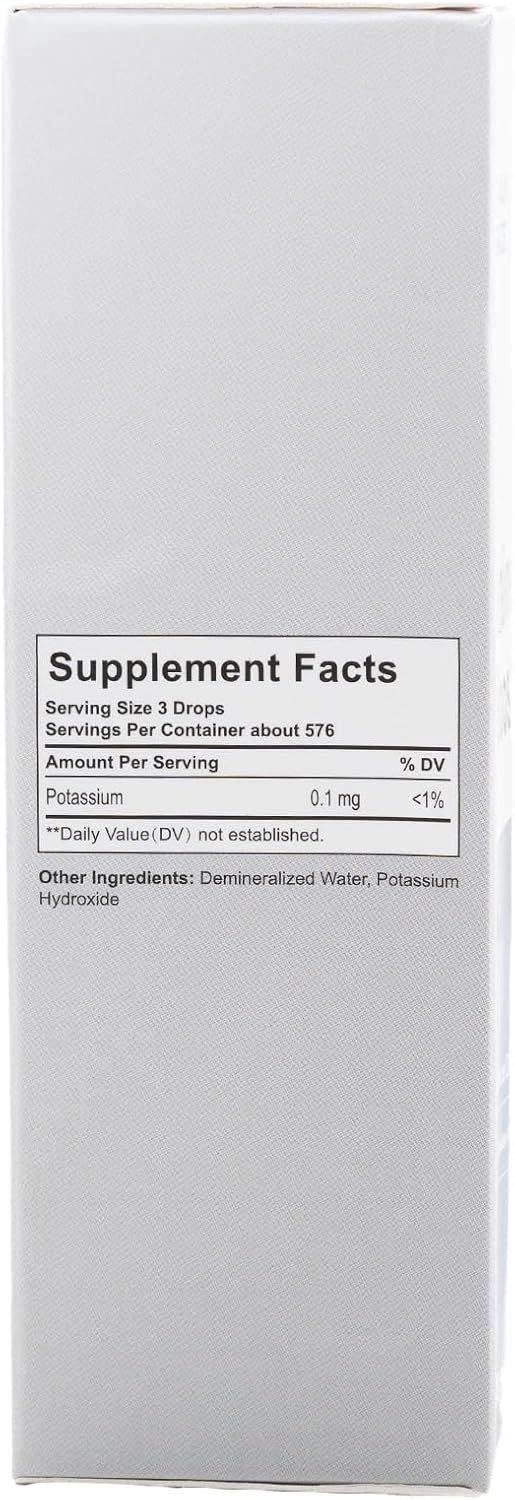Premium Alkaline Water pH Booster Drops with Trace Minerals - Hydration Supplement for Alkaline Water & pH Balance - Non-GMO & Gluten Free - Ideal for Water Treatment