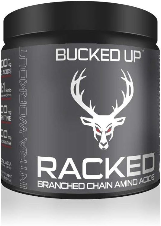 Premium BCAA RACKED™ - Amino Acids & L-Carnitine Blend for Lean Muscle Growth & Recovery - Pina Colada Flavor, 30 Servings