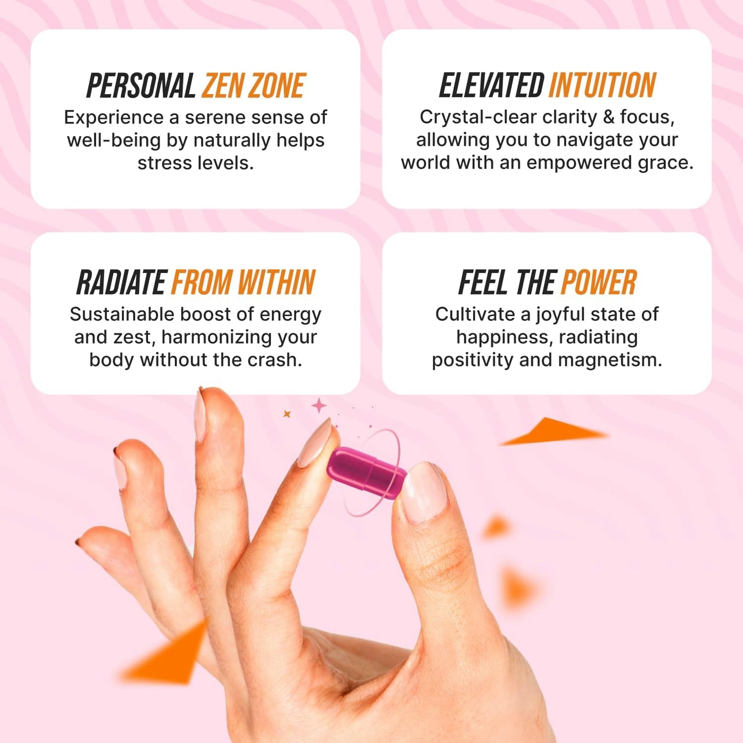 Premium Brain Booster for Her - Female-Focused Memory and Focus Supplement with Caffeine, Acetyl-L-Carnitine, and Vitamins B6 B12