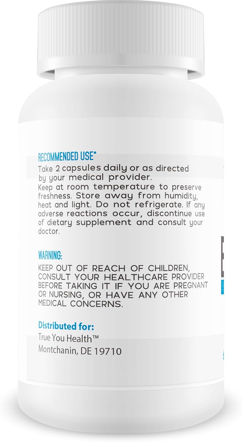 Premium Brain Support Supplement for Memory and Focus - Natural Brain Health for Women & Men - Unbreakable Brain Pro - True You Health Brain Support