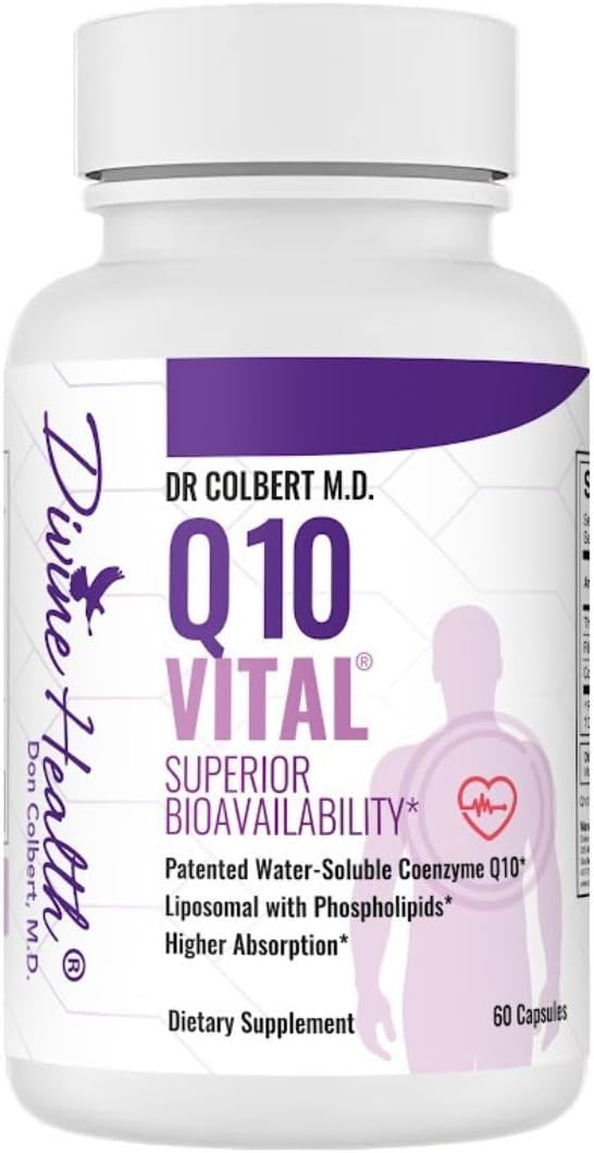 Premium Coenzyme Q10 Supplement for Optimal Health and Vitality - Divine Health Formula