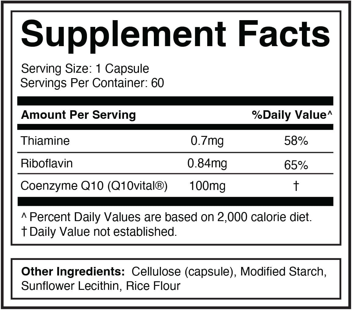 Premium Coenzyme Q10 Supplement for Optimal Health and Vitality - Divine Health Formula