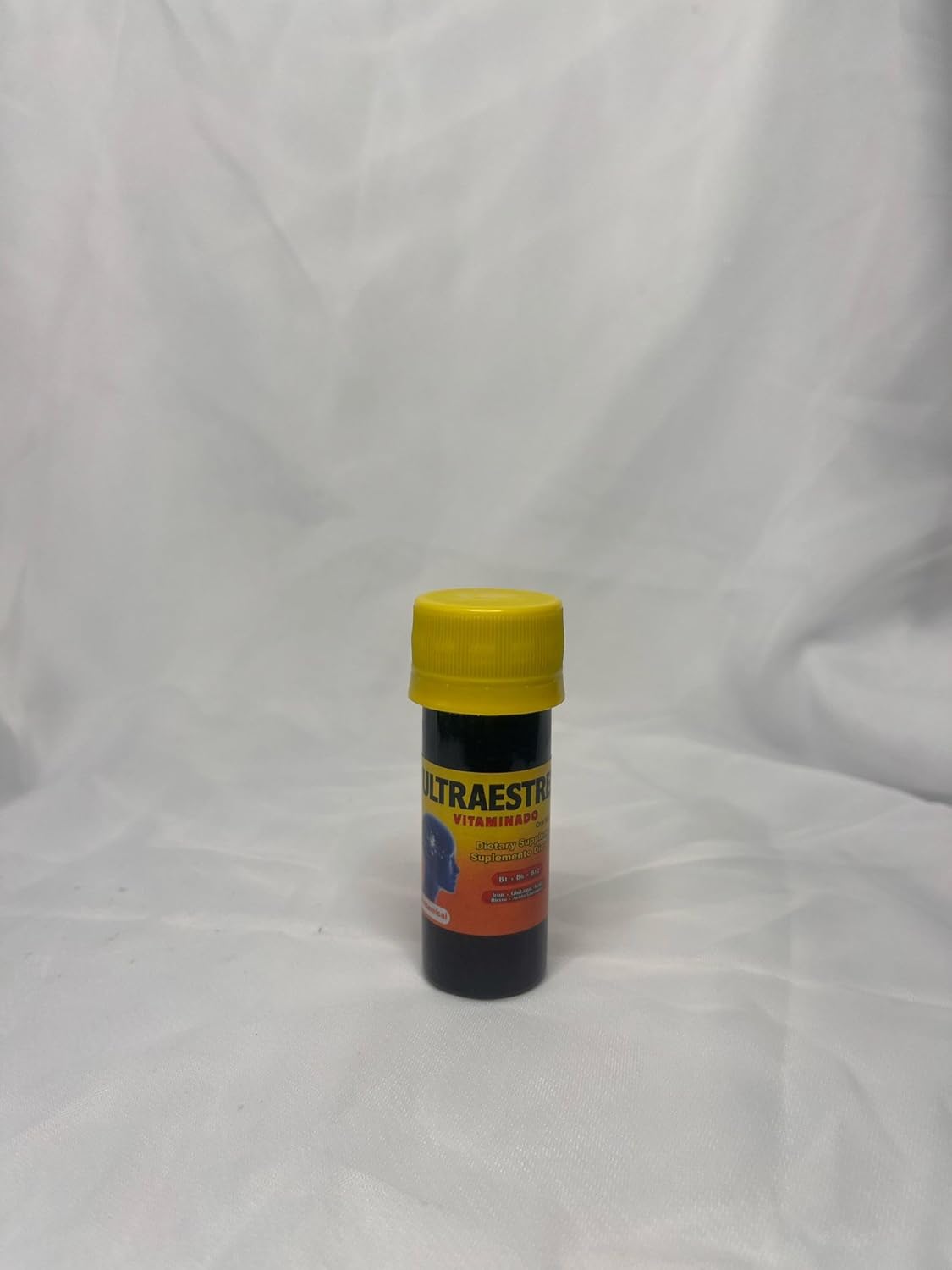 Premium Cognitive Support Supplement with Vitamins B6, B1, B12, Iron, and Glutamic Acid - Anti-Stress Dietary Vials - 10 Pack Tablet