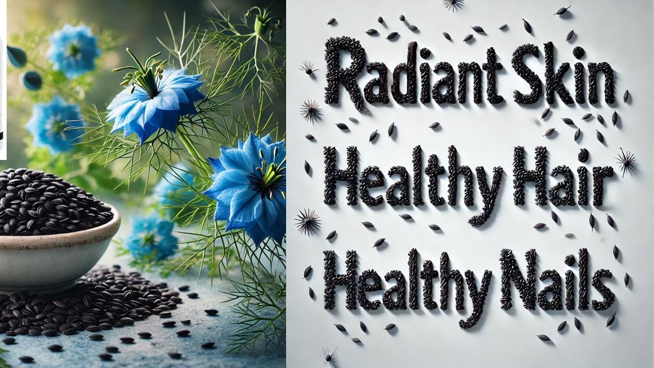 Premium Cold-Pressed Black Seed Oil Softgels - Skin Health Support - Non-GMO & Vegan - 1000mg Per Serving - 75 Servings