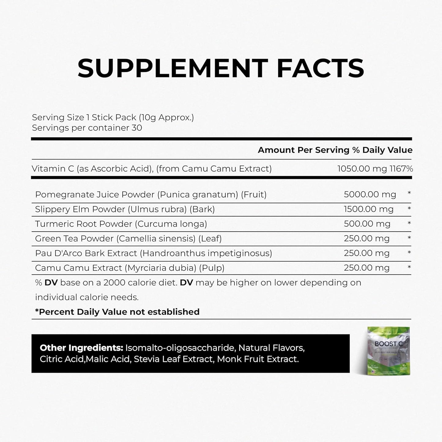 Premium Energy Boosting Fish Oil Softgels & Vitamin C Blend - Vegan & Gluten-Free (1-Month Supply)