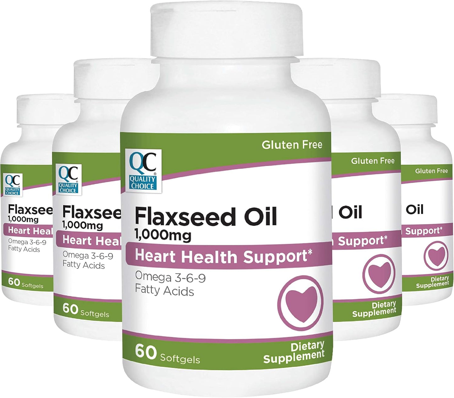 Premium Flaxseed Oil Softgels - 1,000 mg High Quality Supplement