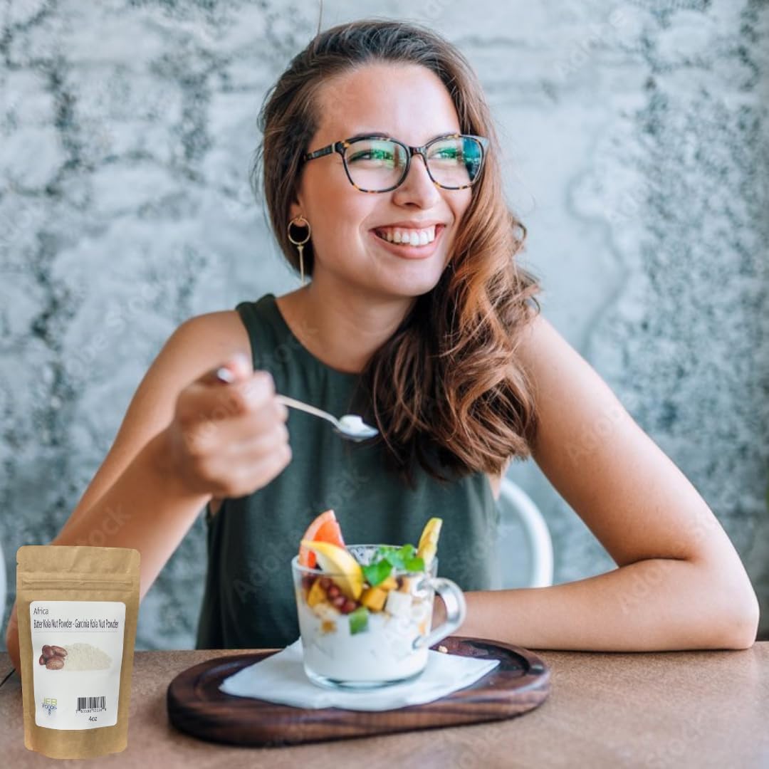 Premium Garcinia Kola Powder - African Bitter Kola Nut Powder for Wellness Support and Culinary Use