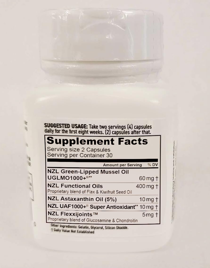 Premium Green-Lipped Mussel Omega-3 Supplement for Joint Support and Muscle Relief - 240 Softgels, No Fishy Aftertaste