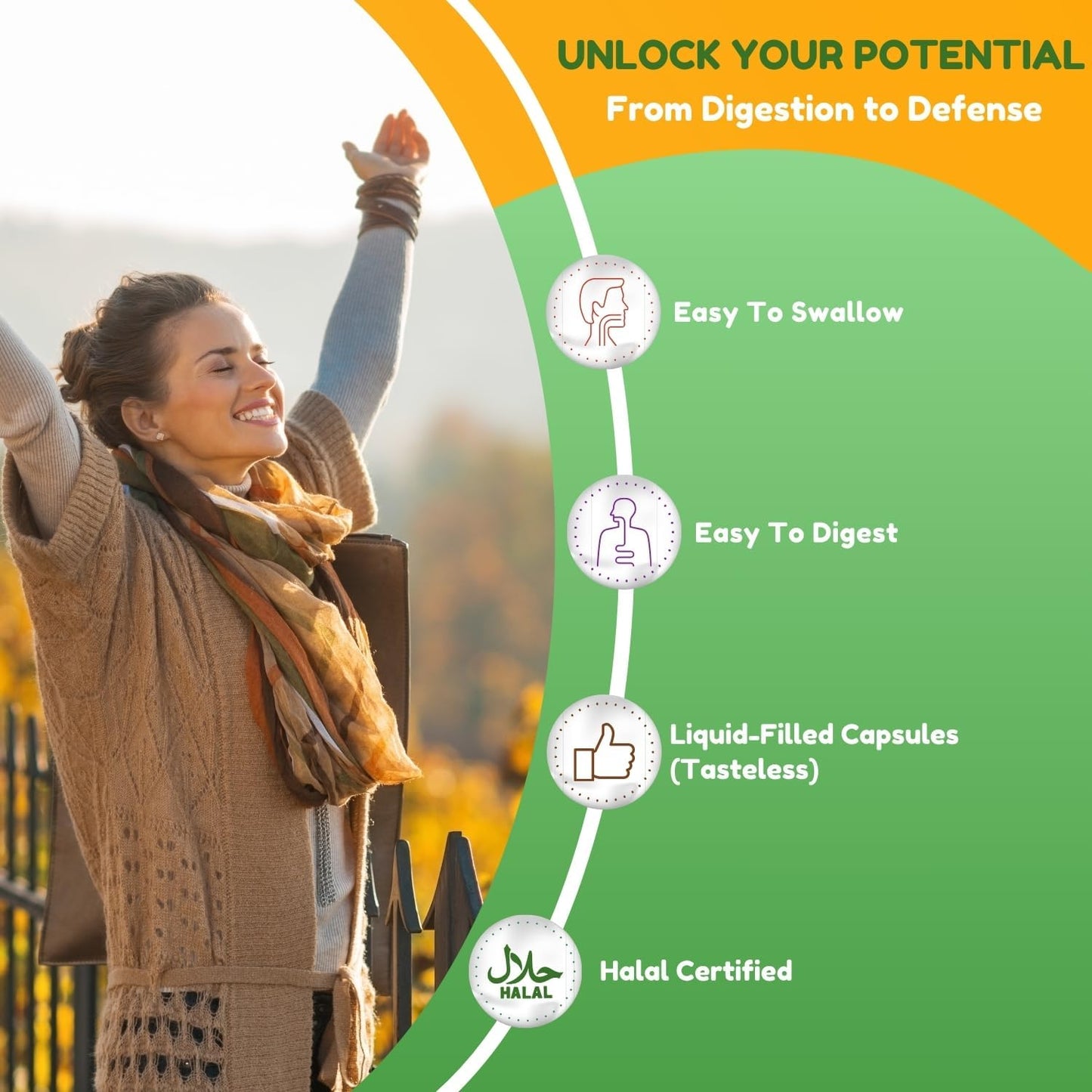 Premium Halal Black Seed Oil Capsules | 1000mg 45 Servings | Nigella Sativa, Kalonji | Supports Hair, Skin, Joints, Immune System, Heart Health, Digestion | Shifaa Nutrition