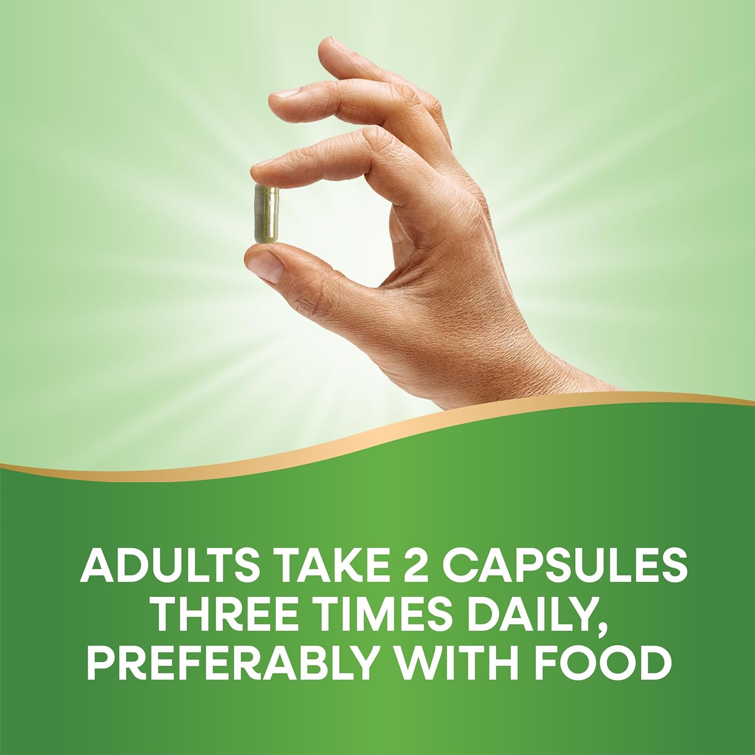 Premium Herbal Parsley Leaf Capsules - Rich in Chlorophyll, 100% Vegan Formula by Nature's Way