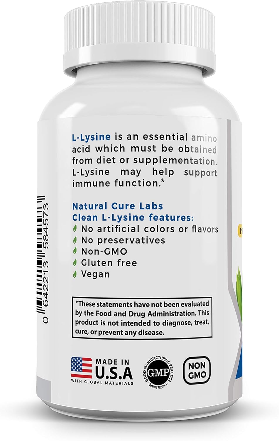 Premium Immune Support Bundle: Monolaurin 800mg (2 Pack) + L-Lysine Supplement