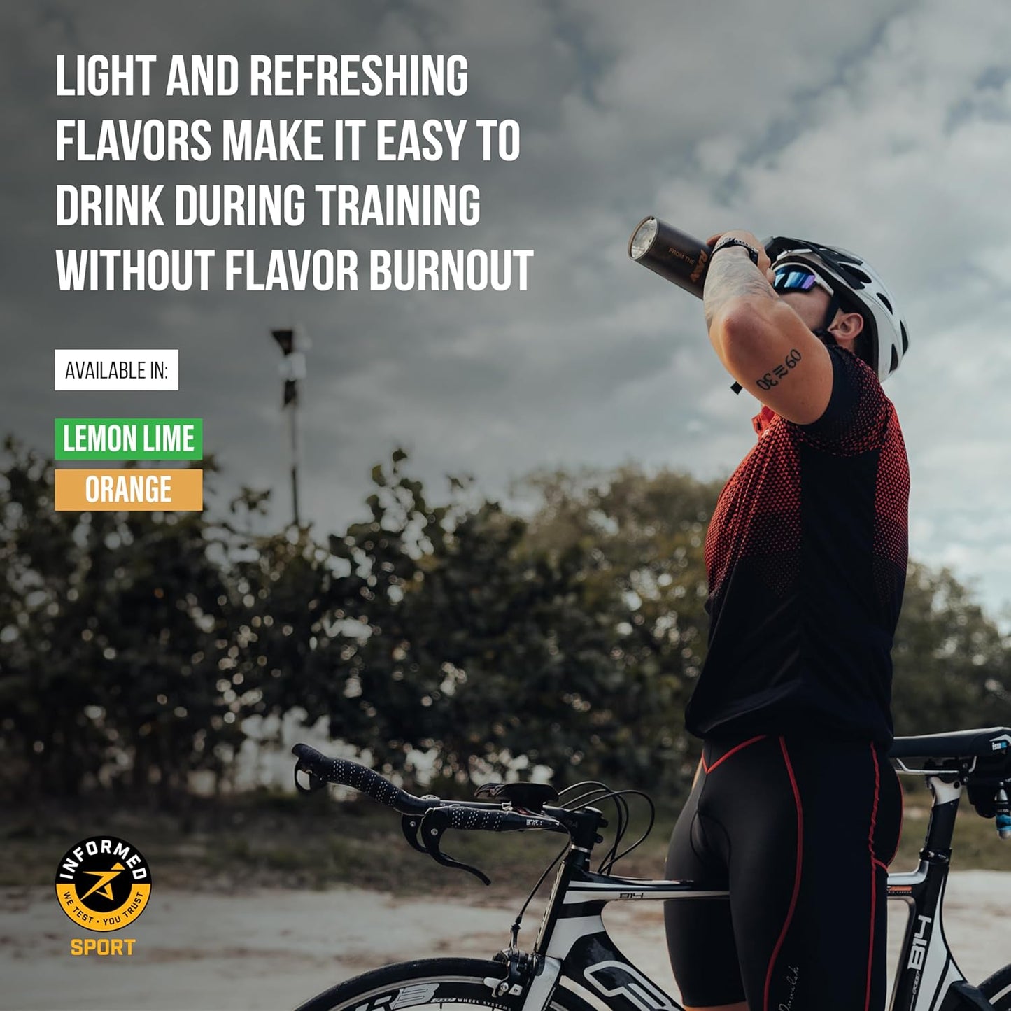 Premium Lemon Lime Endurance Supplement Powder for Peak Performance - 60 Servings, Hydration & Stamina Boost with 24g Carbs & 300mg Sodium - Ideal for Workouts, Training, Competition
