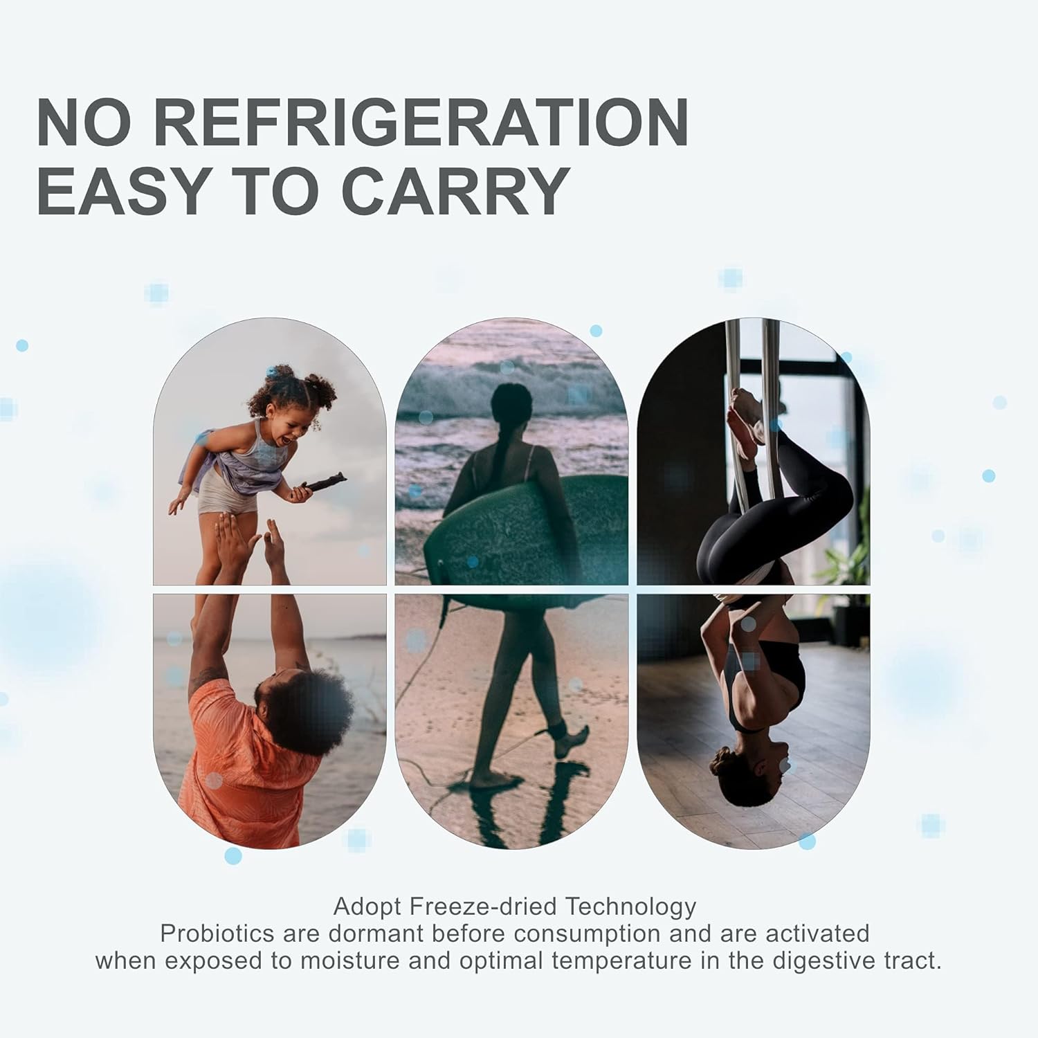 Premium Life-Space Probiotics: 32 Billion CFU, 15 Strains, Daily Digestive & Immune Support - Mini Bottle 30 Veg Capsules