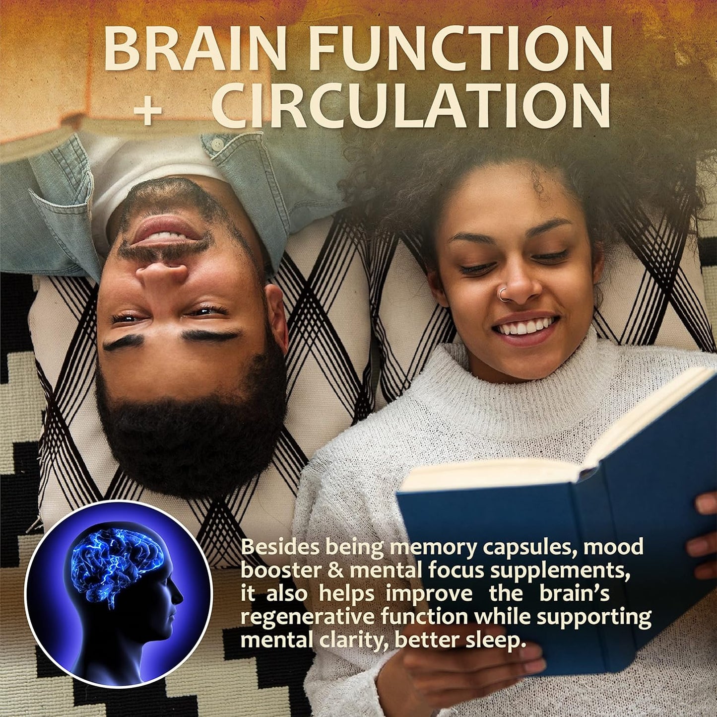 Premium Lion’s Mane Mushroom Supplement Capsules for Memory and Nerve Support - Non-Gluten, Non-GMO Focus Supplement - 500mg Lion’s Mane - 100 Capsules