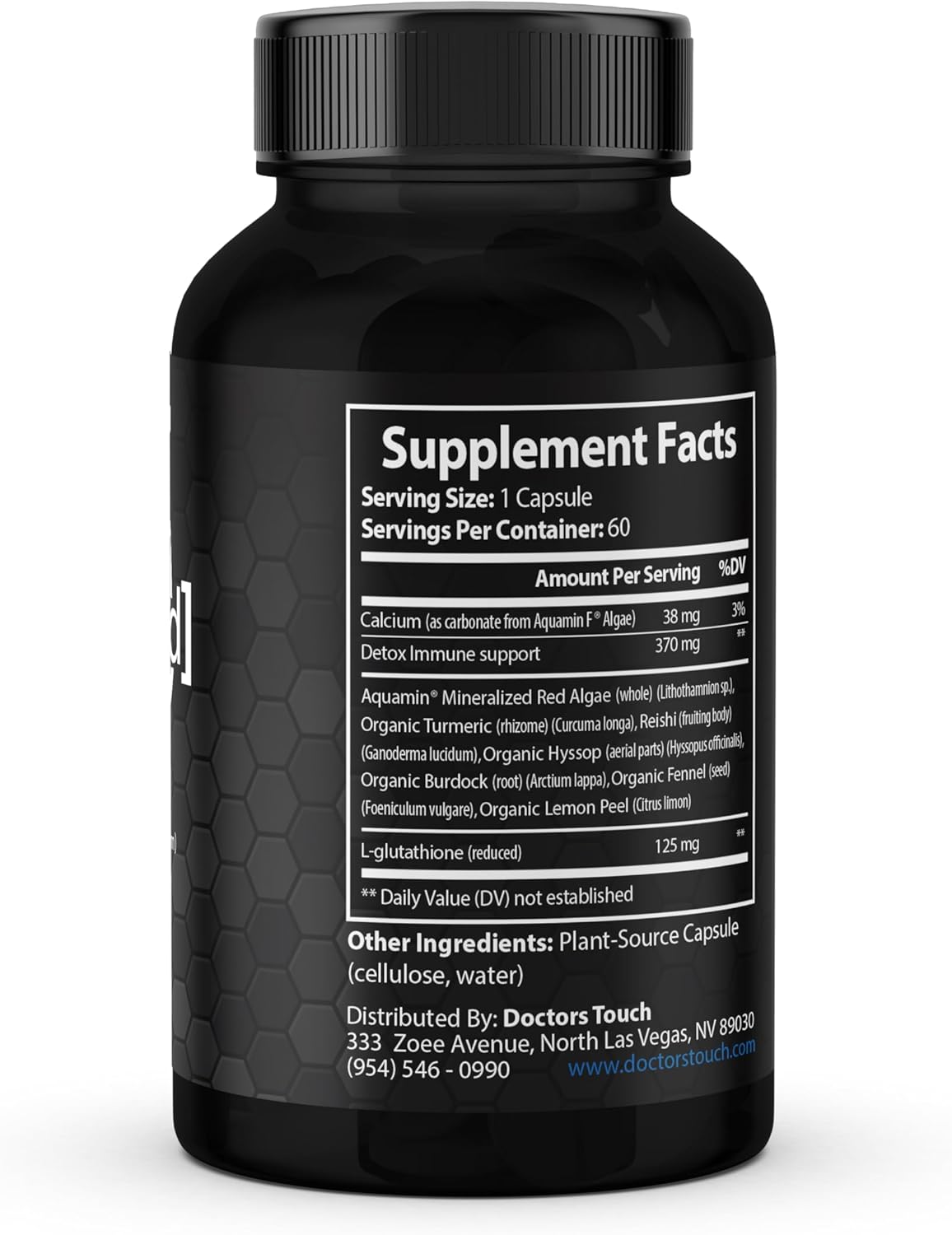 Premium Liposomal Glutathione Capsules for Energy, Brain Support, and Skin Health - Doctor's Formulated Maximum Absorption Supplement