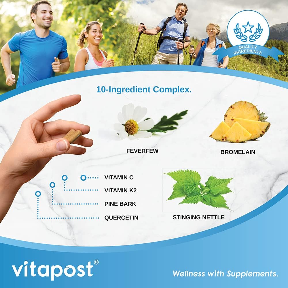 Premium Lung Support Supplement with Vitamins C & K, Quercetin, Bromelain, and Cordyceps Extract - 60 Capsules - BoostGo Australia