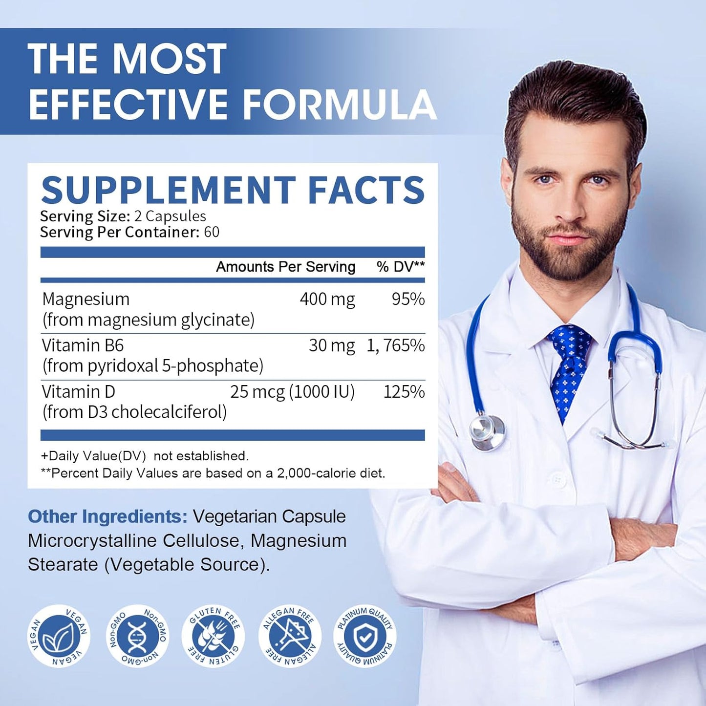 Premium Magnesium Glycinate Softgels & Powder Combo for Calm, Night & Muscle Support - Vegan, Non GMO - 400mg & 680mg - BoostGo Australia