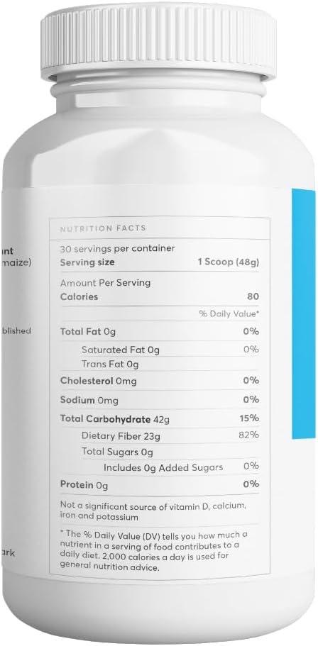 Premium Maize-Derived Resistant Starch Powder for Energy, Gut Health, and Butyrate Production - Lectin-Free Fiber Supplement (3LB)
