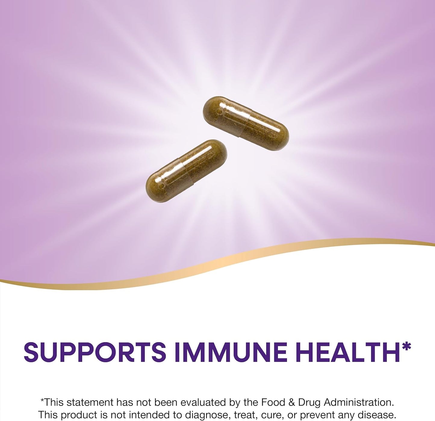 Premium Nature's Way Echinacea Goldenseal Blend - Supports Immune Health - 180 Capsules, 900mg, Non-GMO, Vegan