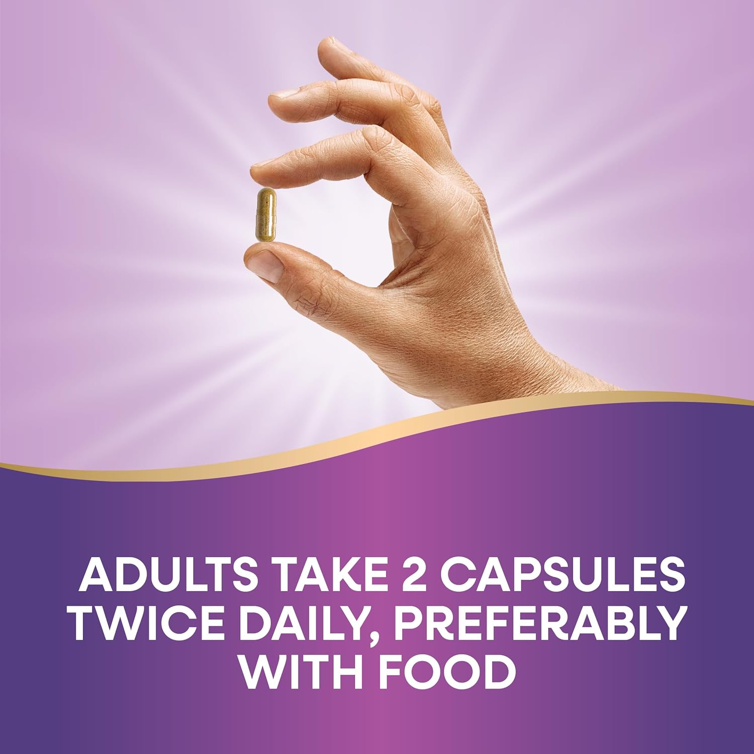 Premium Nature's Way Echinacea Goldenseal Capsules - 900 mg Immune Support, Non-GMO, Vegan - 100 Count