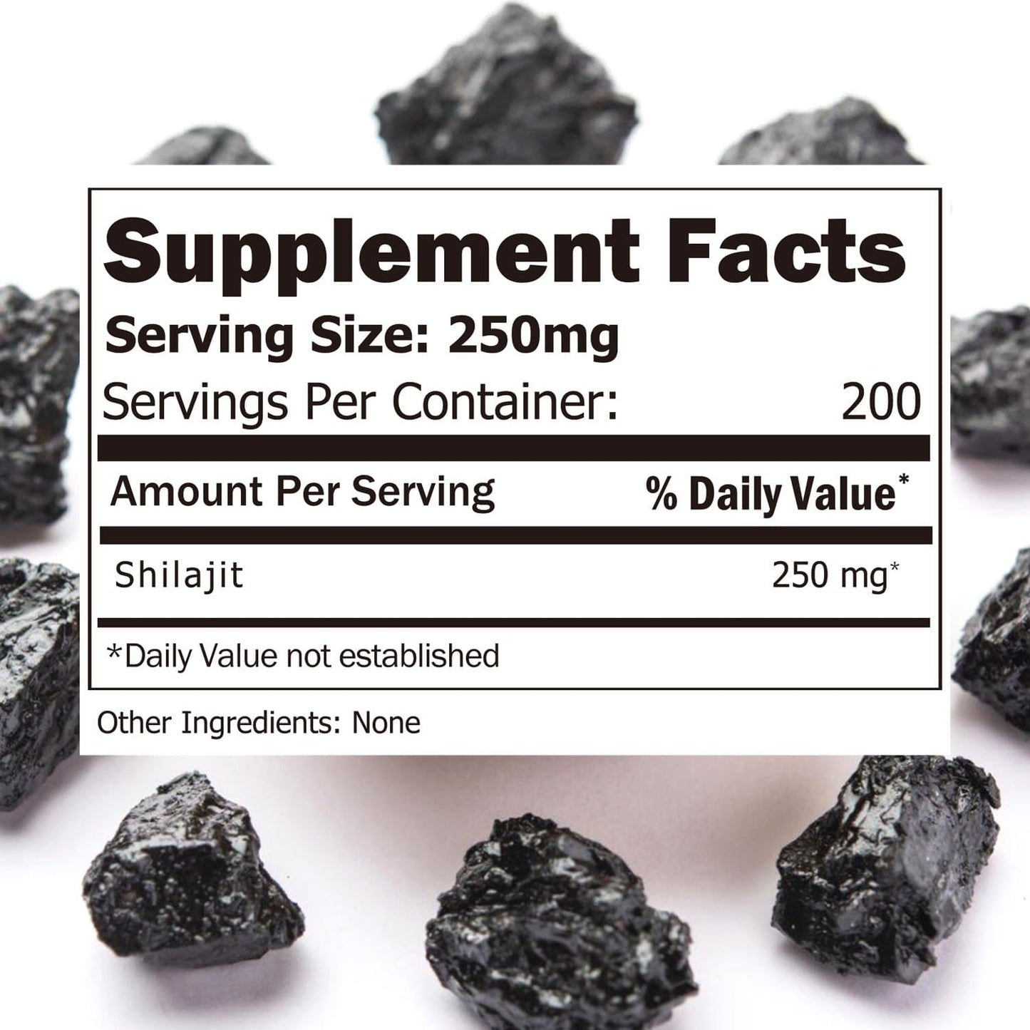 Premium Patiosio Shilajit Powder - 200 Servings, 50% Fulvic Acid, Trace Minerals, Boosts Energy, Immune Support, Men & Women Supplements, 1.76oz