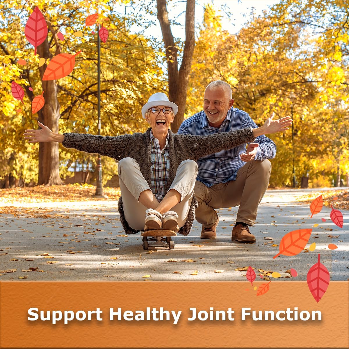 Premium Peach Flavored Turmeric Gummies for Joint & Digestive Health - 60 Count