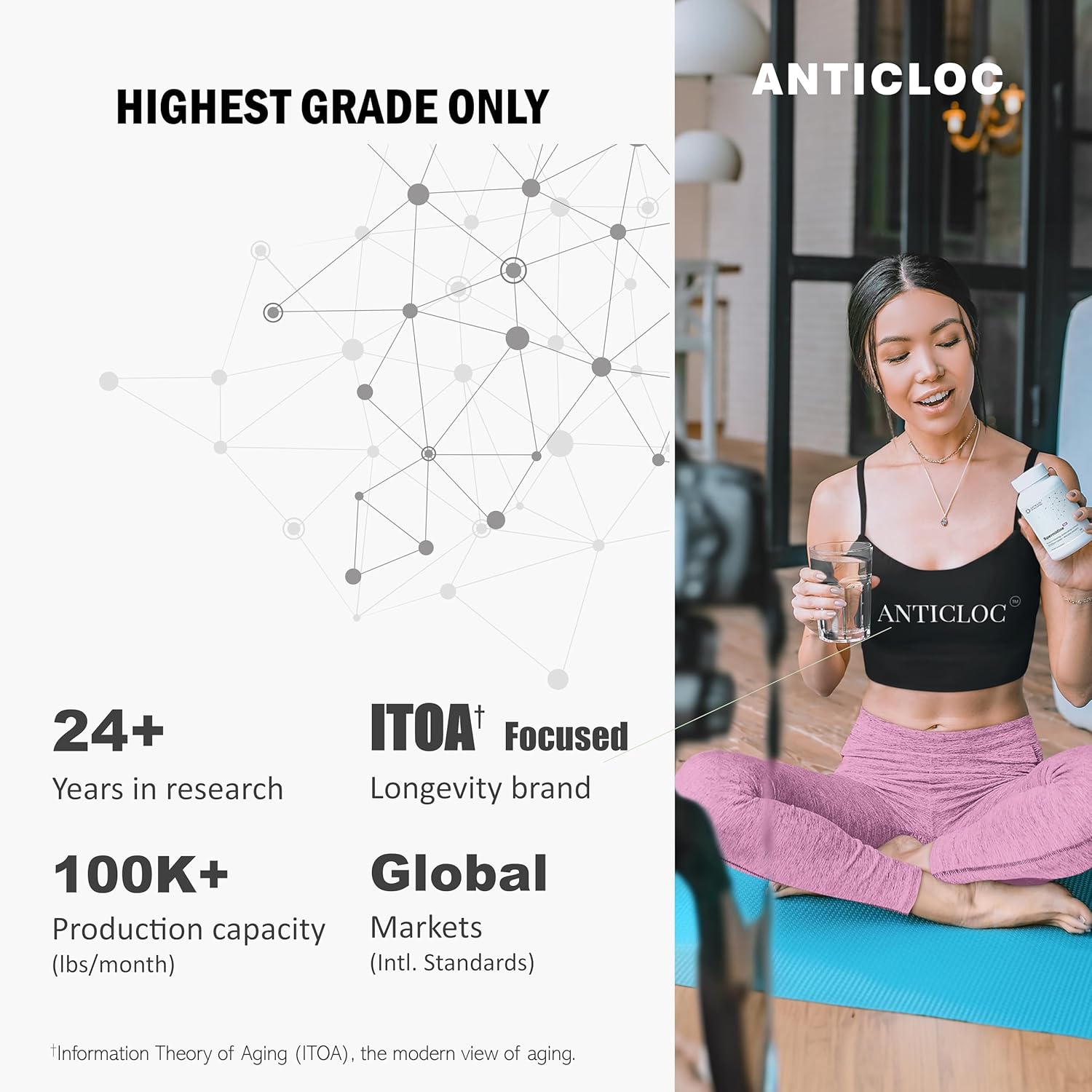 Premium Phosphatidylcholine PC 1000MG Tablets - 90 Day Supply - 5X Ultra Absorption - Max Strength - Boosts Methylation & Epigenome Health - Anti-Aging - Brain & Liver Support