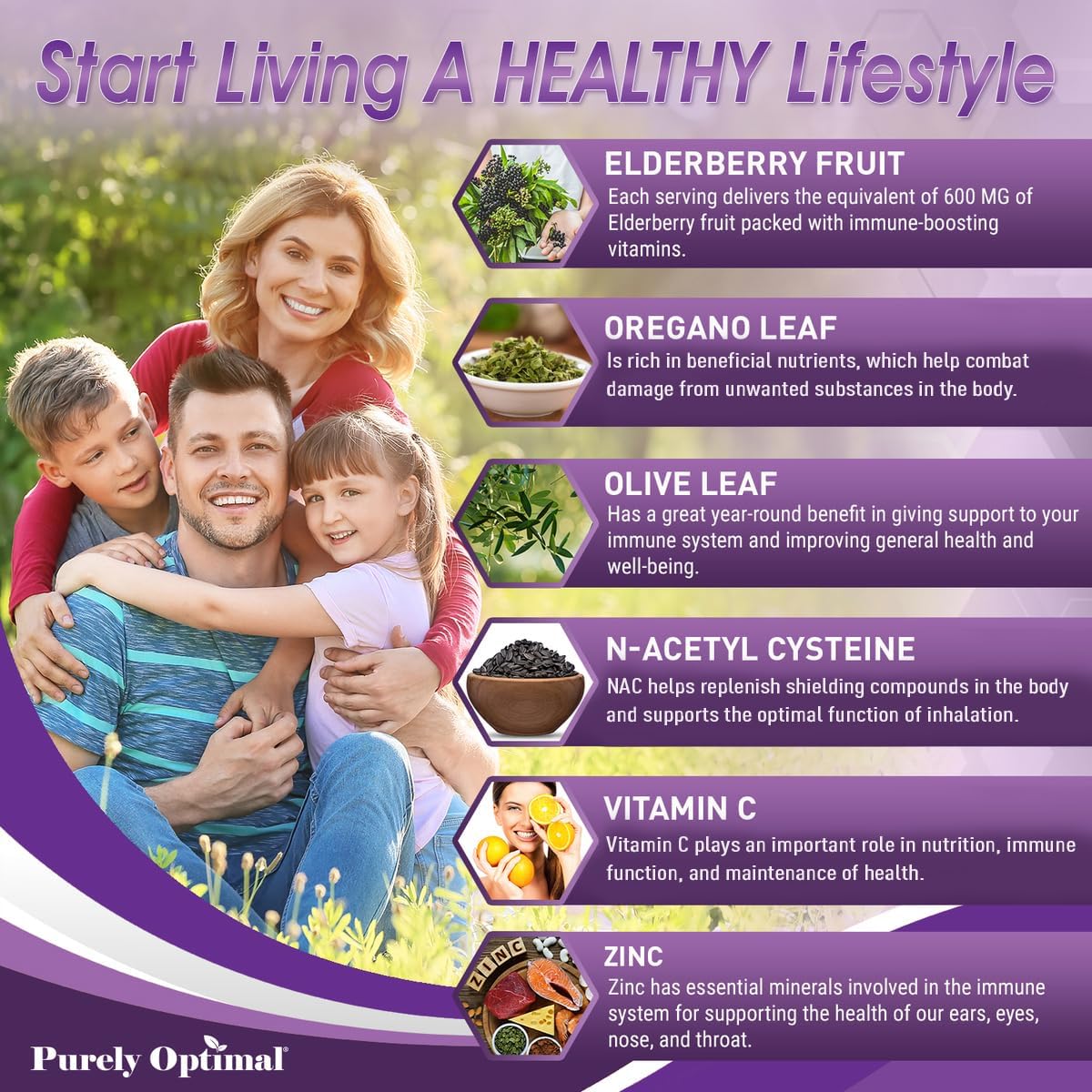 Premium Quality Elderberry Capsules - Sambucus Nigra Extract Supplement - Immune Support - Non-GMO, Gluten Free, Vegan - 60 Capsules