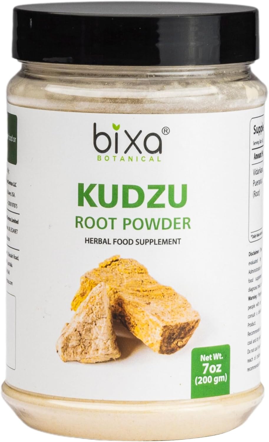 Premium Quality Indian Kudzu Root Powder for Muscle Mass, Strength, & Weight Gain - 7 Oz (200g)