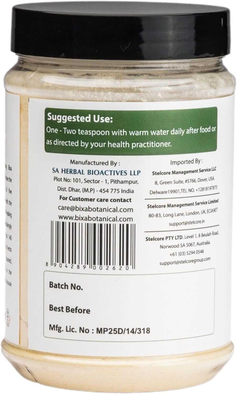 Premium Quality Indian Kudzu Root Powder for Muscle Mass, Strength, & Weight Gain - 7 Oz (200g)