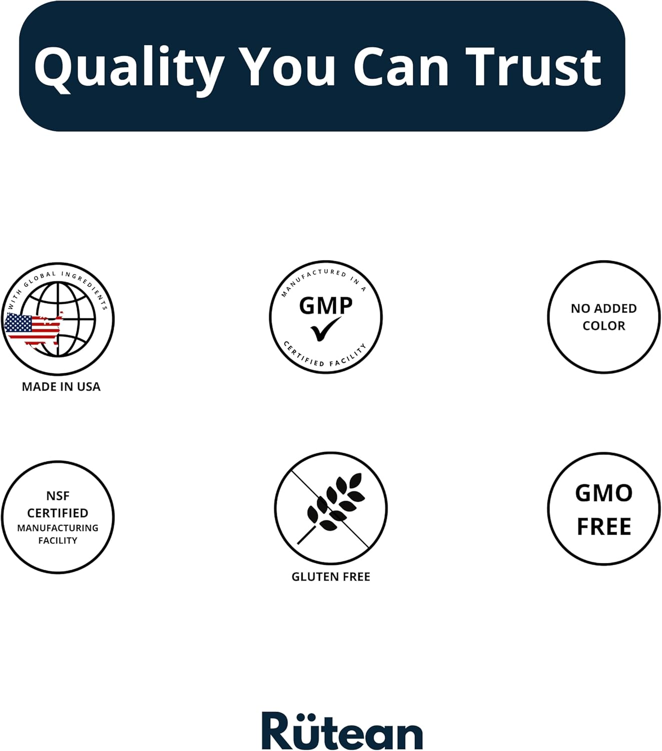 Premium Rütean Alpha Lipoic Acid Capsules for Liver, Nerve, & Heart Health - 60 Count - Gluten-Free & Non-GMO