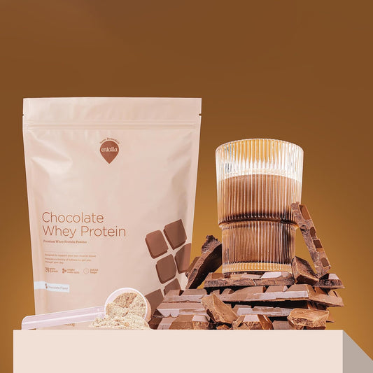 Premium Santo Remedio Chocolate Whey Protein Powder: 25g Protein, Lean Muscle Support, Satiety, 30 Servings - Vegetarian