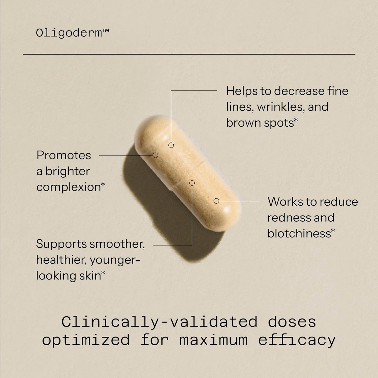 Premium Skin Support Supplement with Oligonol and Niacinamide for Improved Quality of Life - 60 Capsules