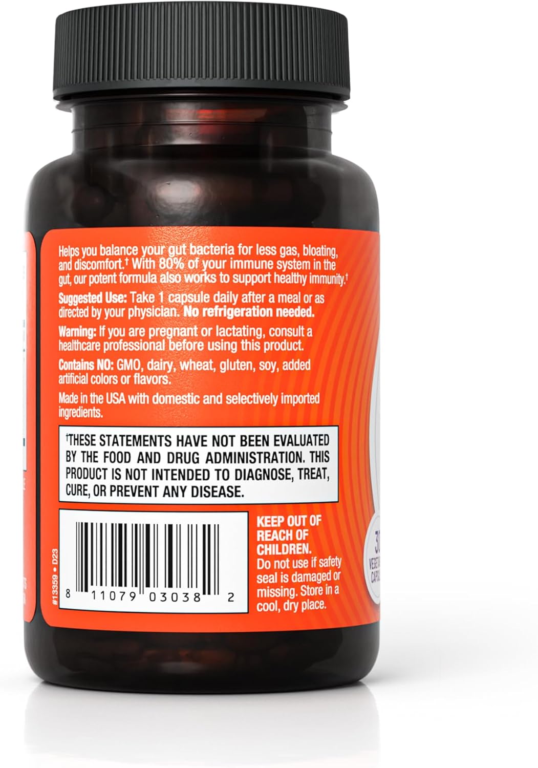 Premium Soil-Based Probiotic with Live Strains for Gut Health - 30 Capsules | Non-Refrigerated, Soy-Free, Dairy-Free & Gluten-Free - BoostGo Australia