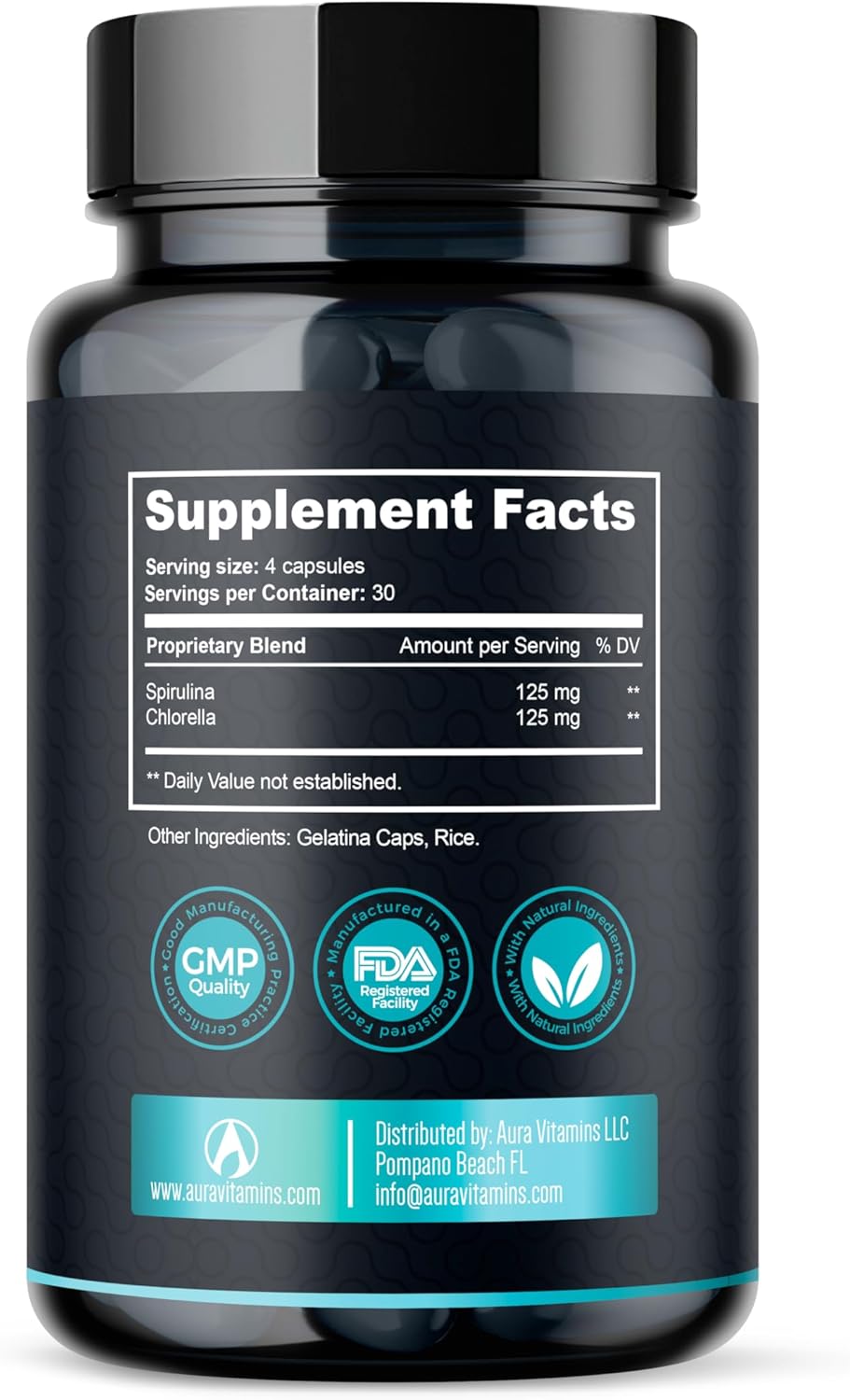 Premium Stem Cell Supplements 1,000mg (120 Caps) for Immunity Boost & Joint Support with Spirulina & Chlorella - Celulas Madre Health Formula