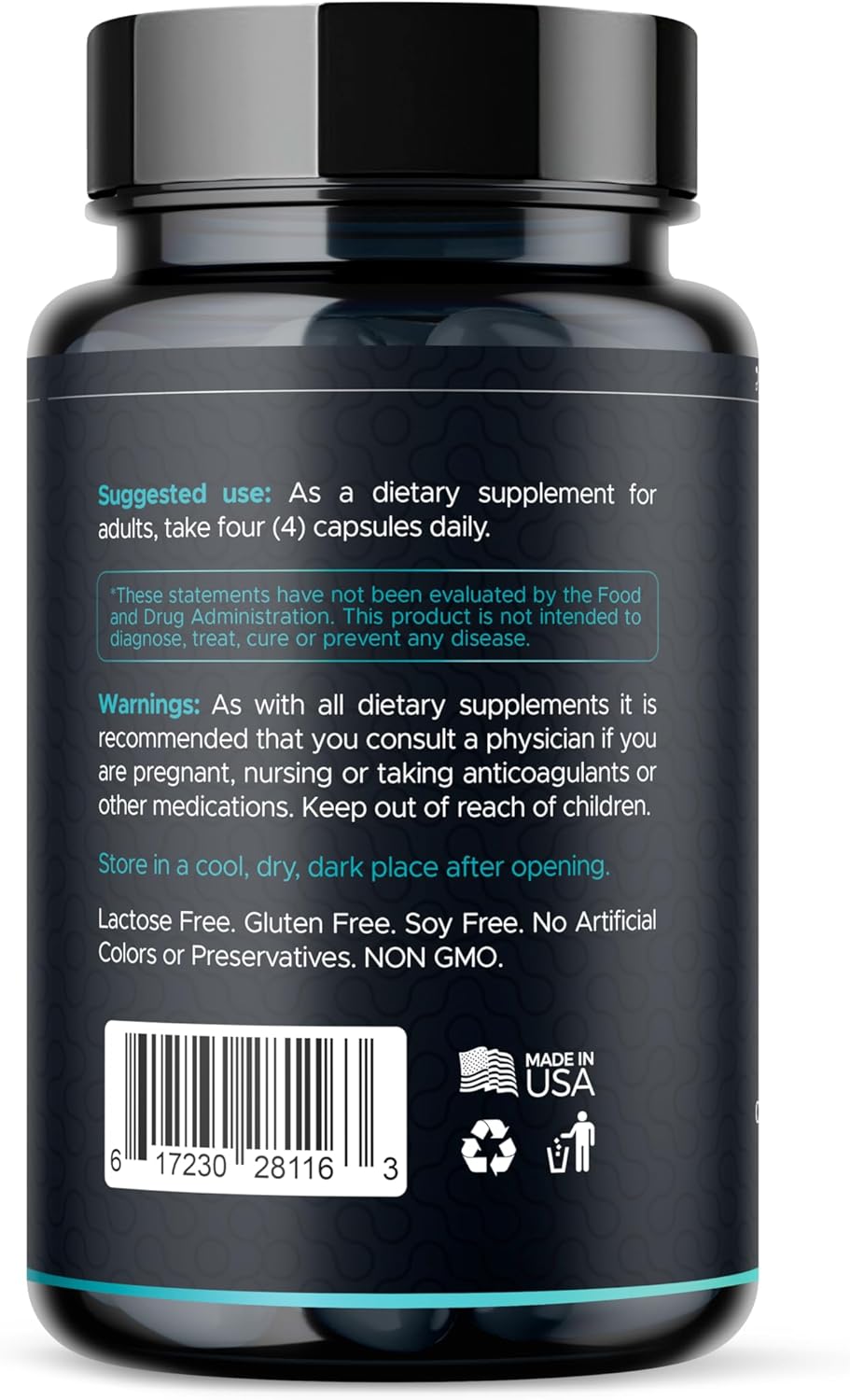 Premium Stem Cell Supplements 1,000mg (120 Caps) for Immunity Boost & Joint Support with Spirulina & Chlorella - Celulas Madre Health Formula