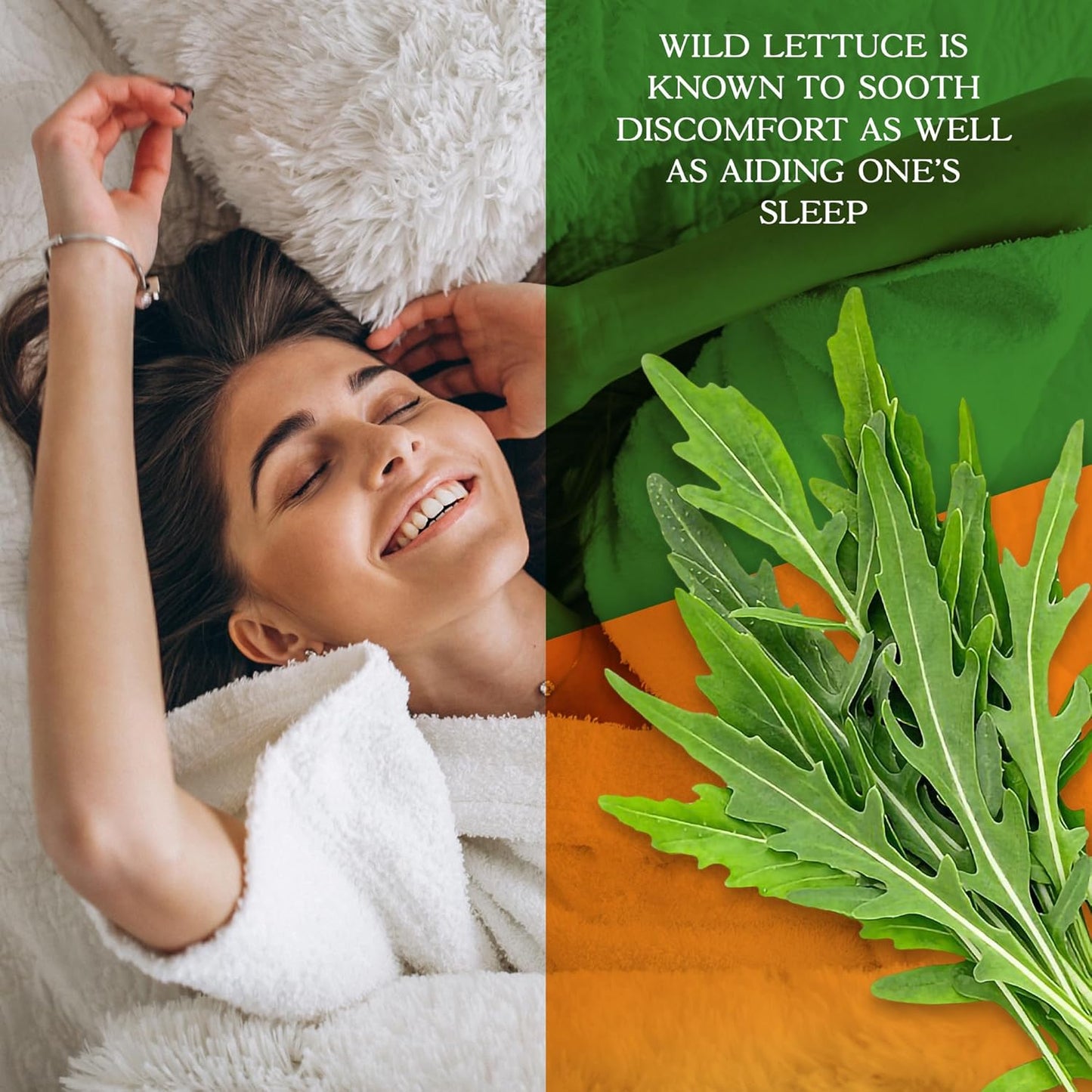 Premium Strength Parker Naturals Wild Lettuce Extract & California Poppy Seed Supplement - Herbal Sleep & Relief Support - 120 Capsules