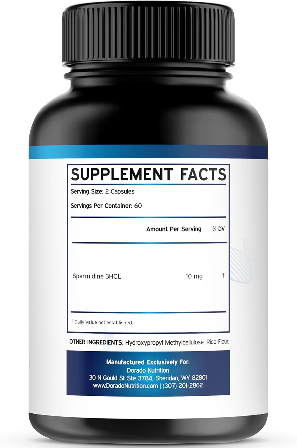 Premium Sugar-Free Saffron Gummies with 10mg Spermidine 3HCL - Dorado Nutrition Supplement