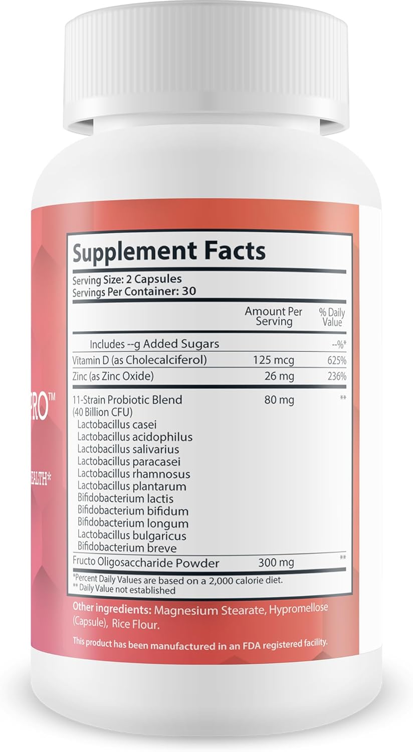 Premium Synbiotic Probiotic & Prebiotic Blend for Gut Health & Immune Support - True You Health Synbiotic Pro