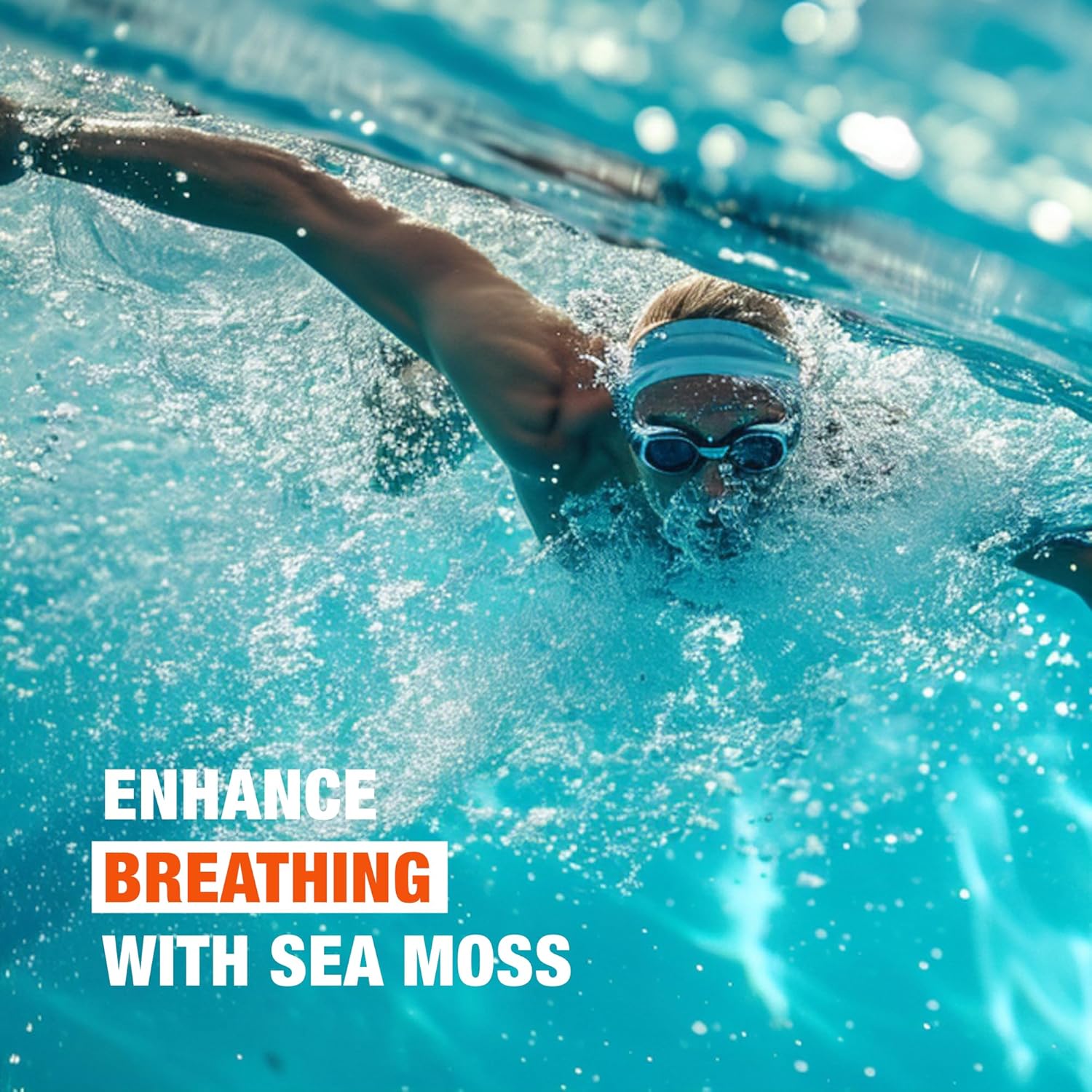 Premium TrueSeaMoss Gel for Respiratory Health - 5+ Fruit Flavors - Vegan-Friendly Supplement with Sea Moss, Potassium, Vitamins, and Minerals - Made in USA - Strawberry Flavor, Pack of 1