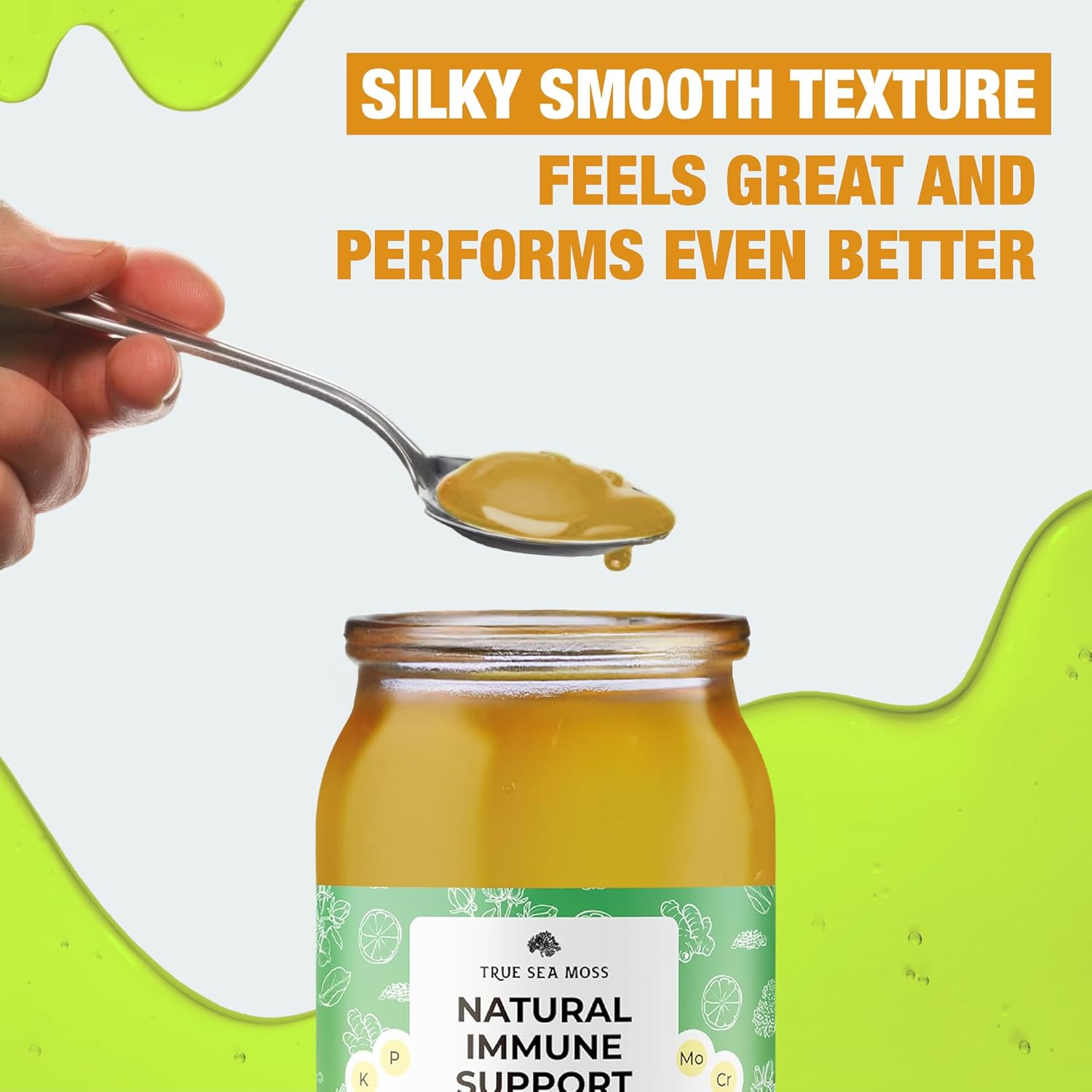 Premium TrueSeaMoss Pro-Line Mango Gel - Immune Support Supplement with Sea Moss & Potassium - Vegan-Friendly - Vitamin & Mineral Rich - Made in USA