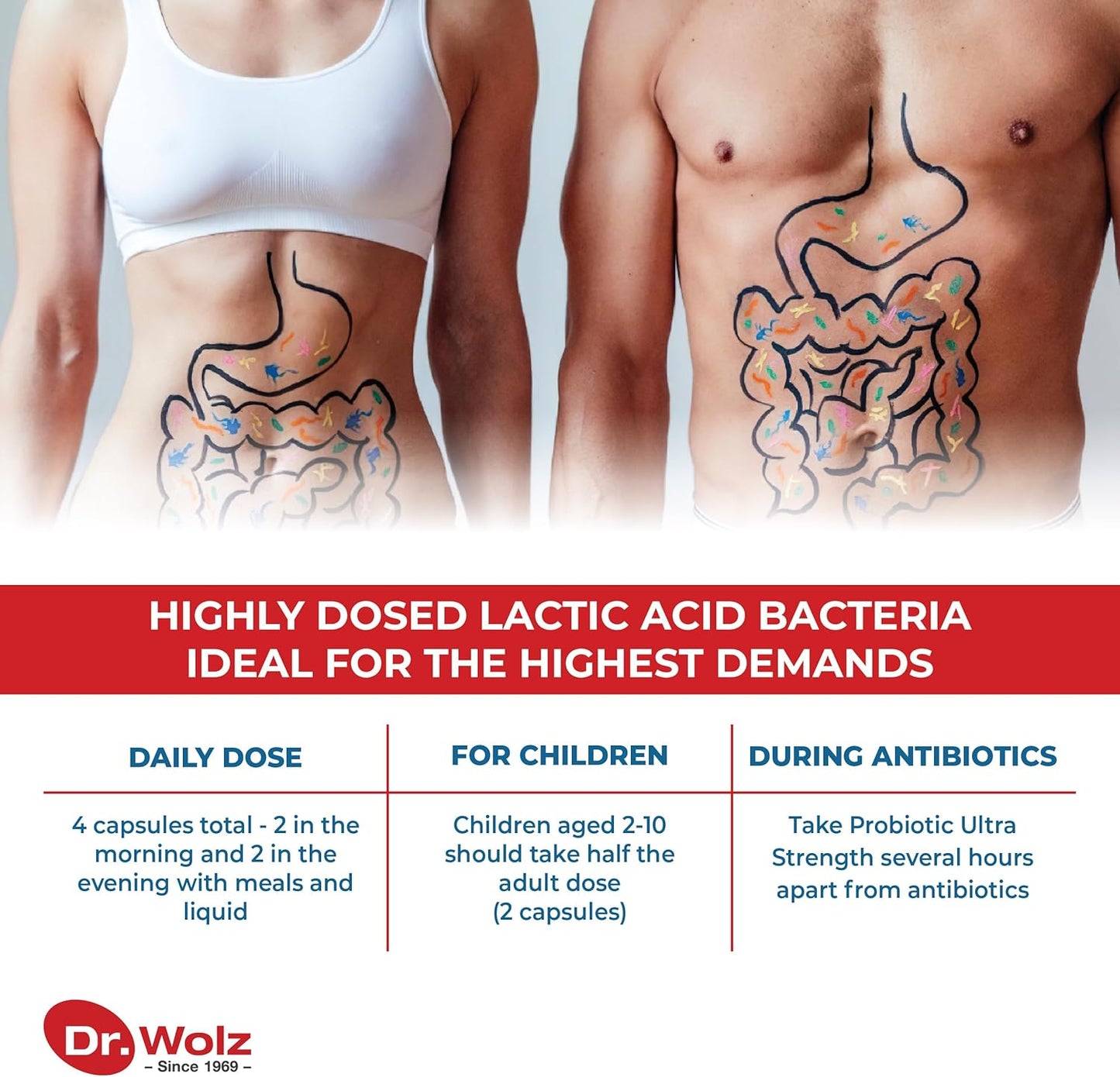 Premium Vegan Daily Probiotic Supplement for Gut Health - 120 Billion CFU, 22 Strains - Target Release Formula - 40 Capsules